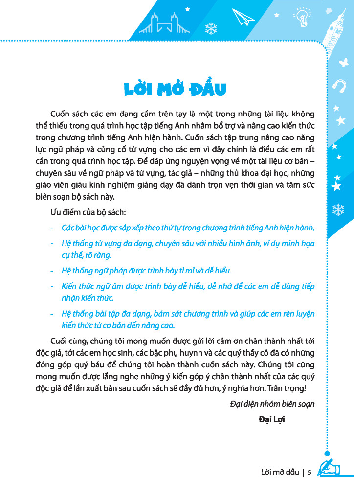 LUYỆN CHUYÊN SÂU NGỮ PHÁP VÀ TỪ VỰNG TIẾNG ANH LỚP 9 - TẬP 1 (Theo SGK Tiếng Anh Global Success)